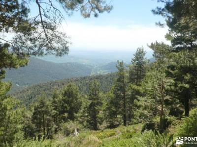Valle de la Fuenfría - Peña Águila; ciudad ducal grupo senderismo clubes de montaña madrid hacer sen